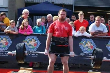 Shay Ryan ,County Wexford IRE-Strongman