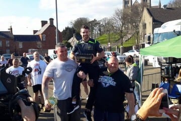 Sean O’Hagan Dominates the Ulster Strongest Man Qualifier 2015