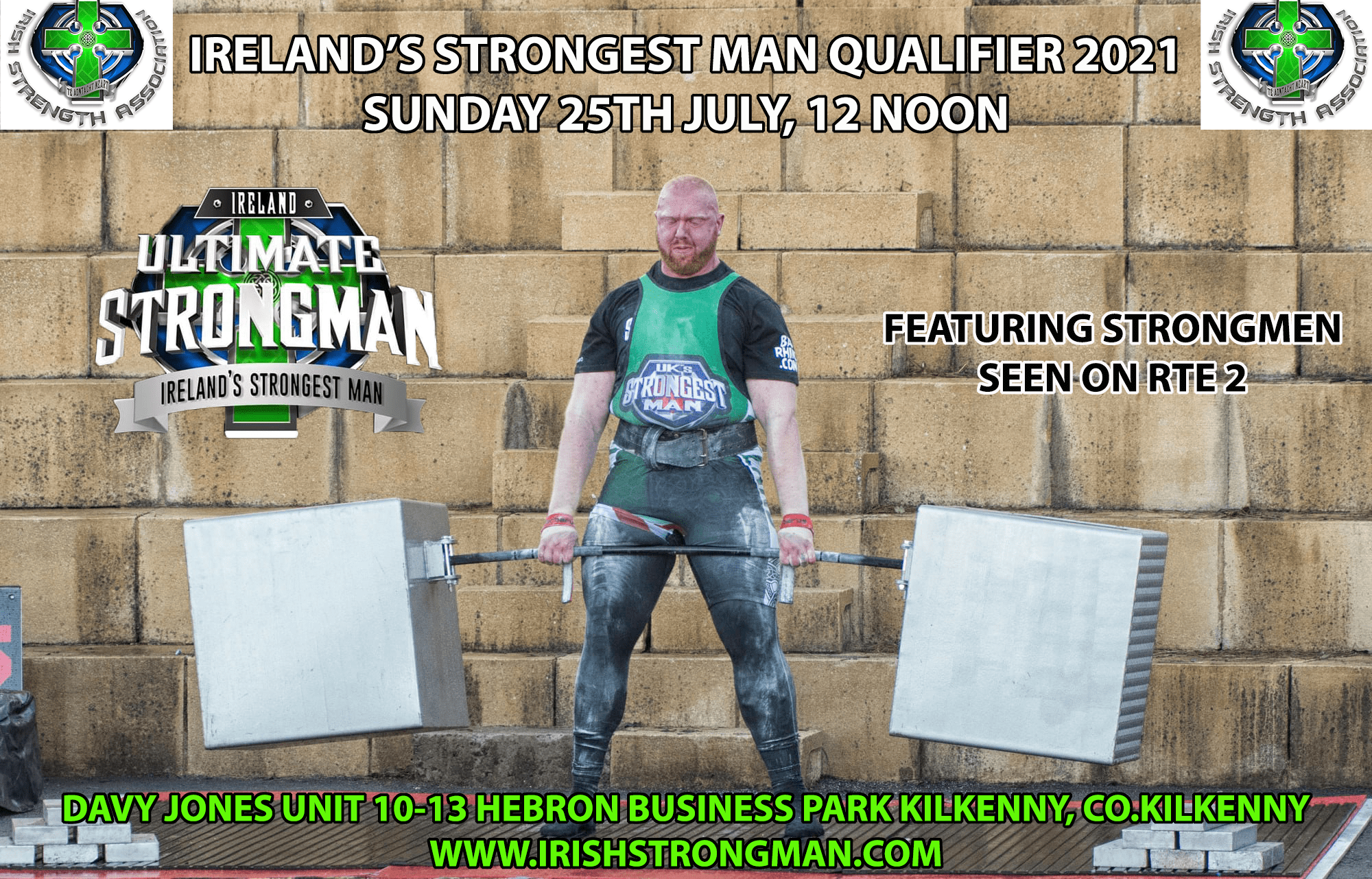 Ultimate Strongman » Ireland's Strongest Man 2022 Results